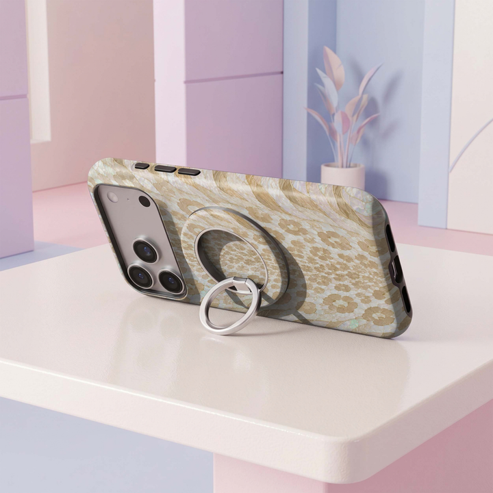 Soporte para anillo de teléfono Mariposa - Rosa