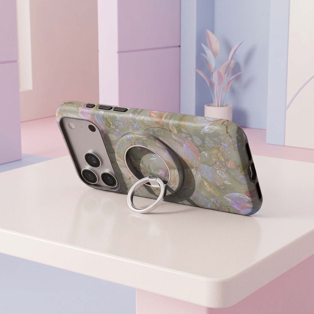 Soporte para anillo de teléfono Mariposa - Rosa