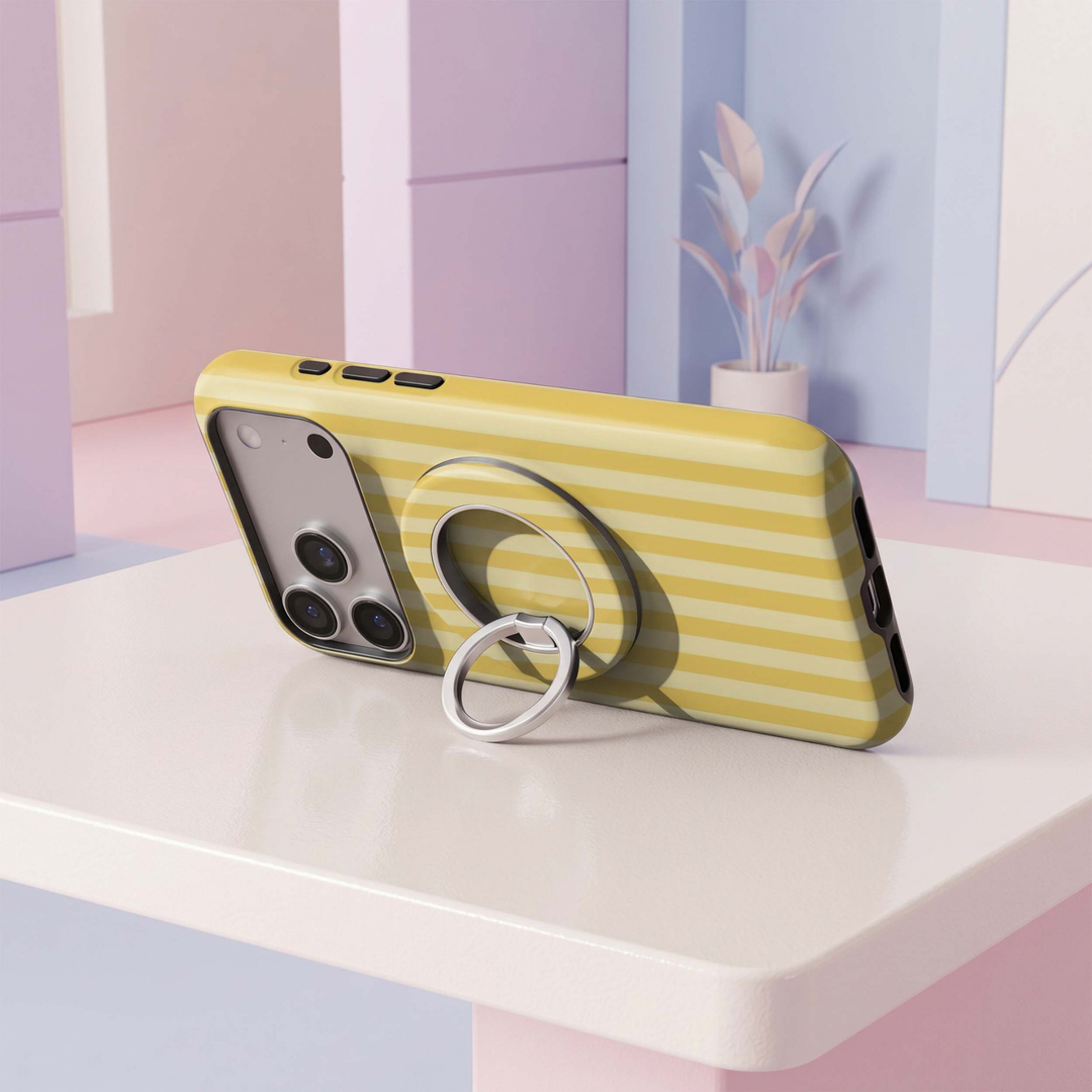 Golden Stripe — MagSafe Ring Holder