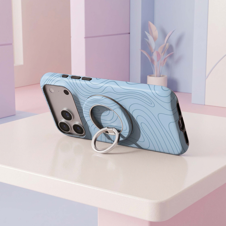 Soporte para anillo de teléfono Mariposa - Rosa