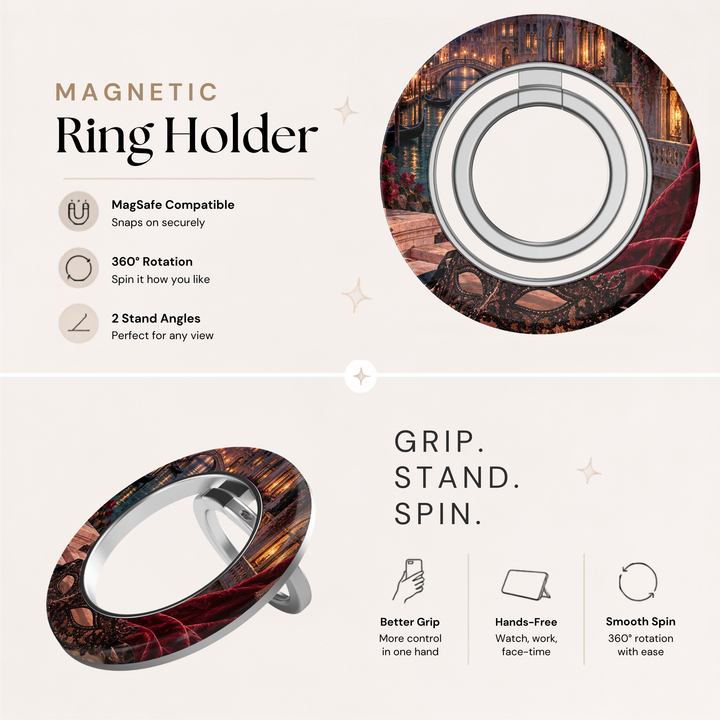 Midnight in Venice — MagSafe Ring Holder