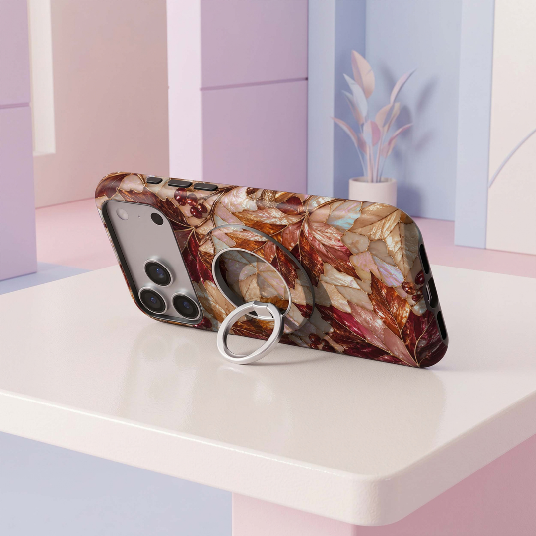 Soporte para anillo de teléfono Mariposa - Rosa