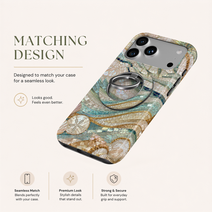 Coastal Mosaic MagSafe Ring Holder