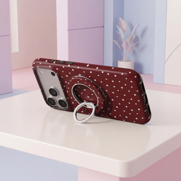 Soporte para anillo de teléfono Mariposa - Rosa