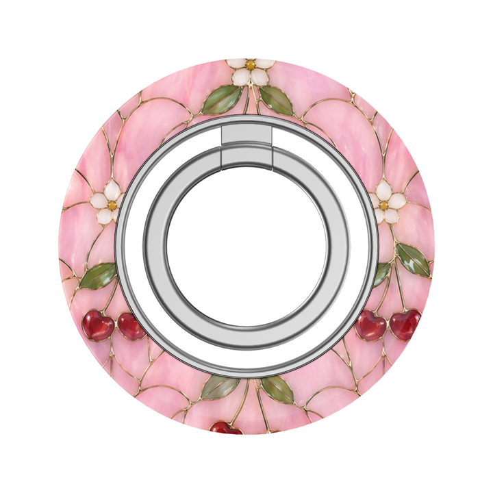 Soporte para anillo de teléfono Mariposa - Rosa