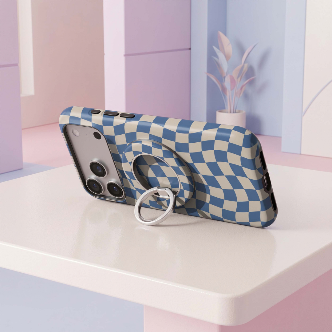 Soporte para anillo de teléfono Mariposa - Rosa