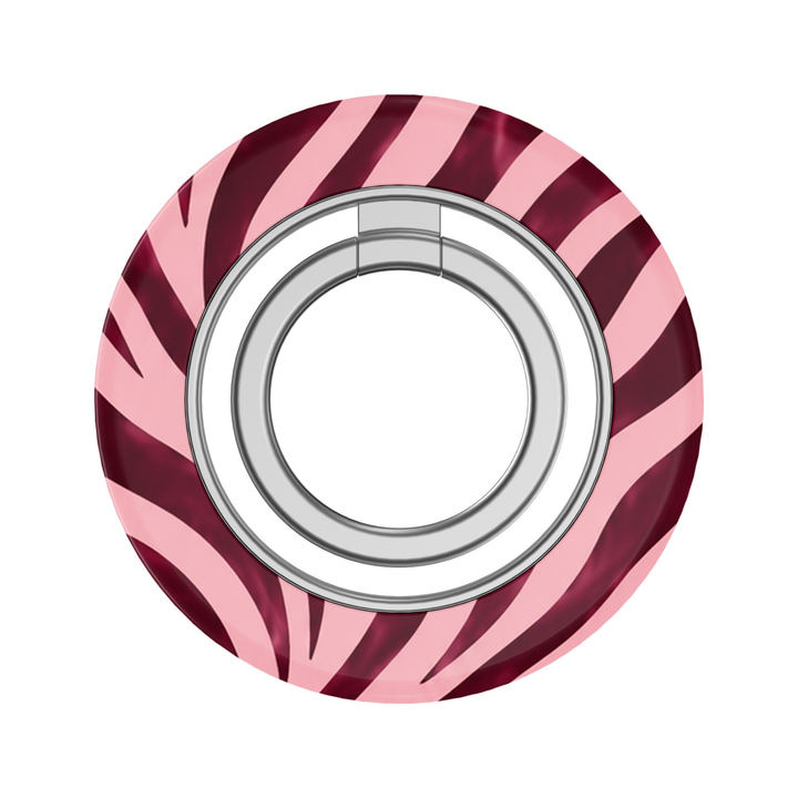 Berry Zebra MagSafe Ring Holder