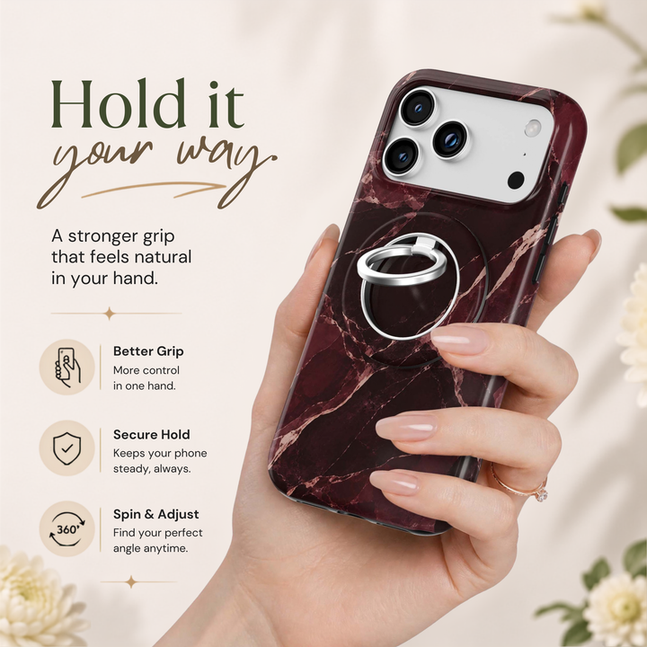 Cabernet Onyx — MagSafe Ring Holder