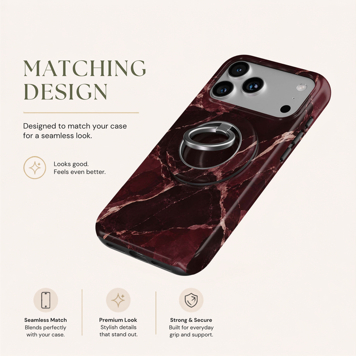 Cabernet Onyx — MagSafe Ring Holder