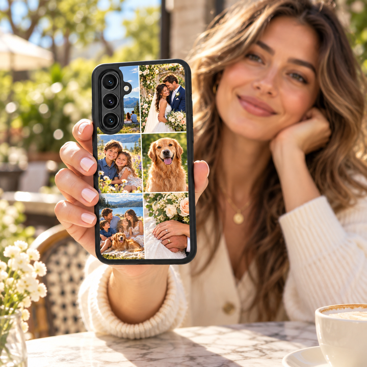 Collage Photo Case - Galaxy Samsung Galaxy custom photo collage case — alternate view