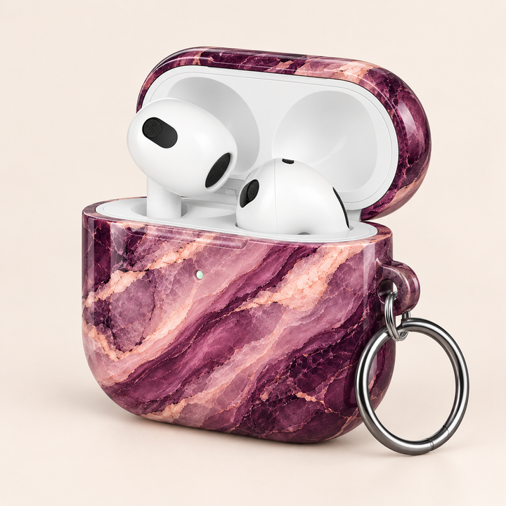 Plum Veil — AirPods Case