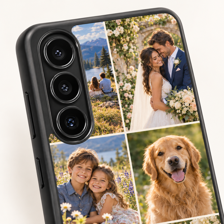 Collage Photo Case - Galaxy Samsung Galaxy custom photo collage case — case profile
