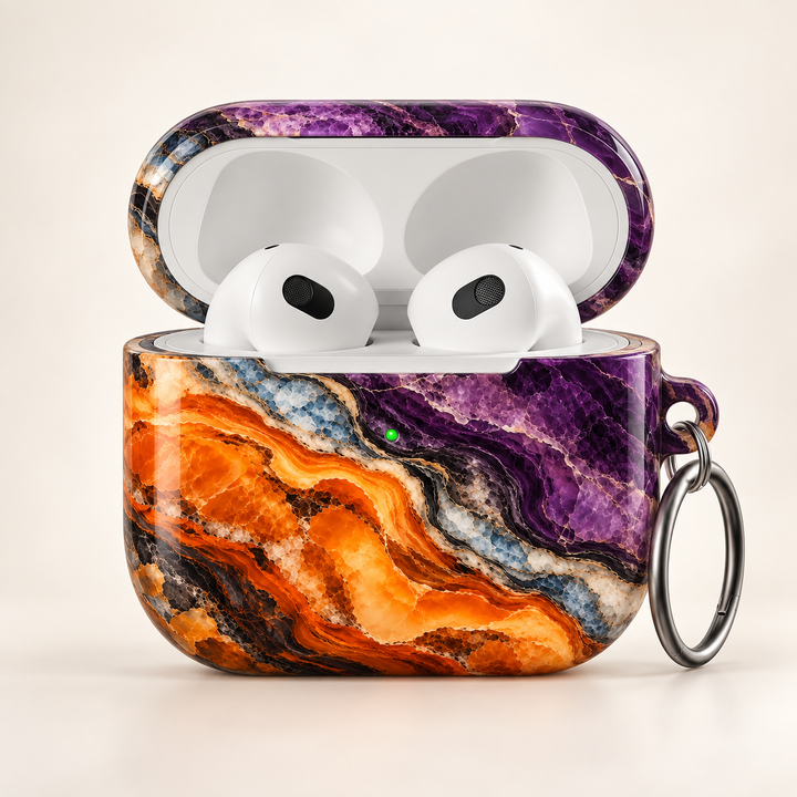 Amethyst Ember — AirPods Case