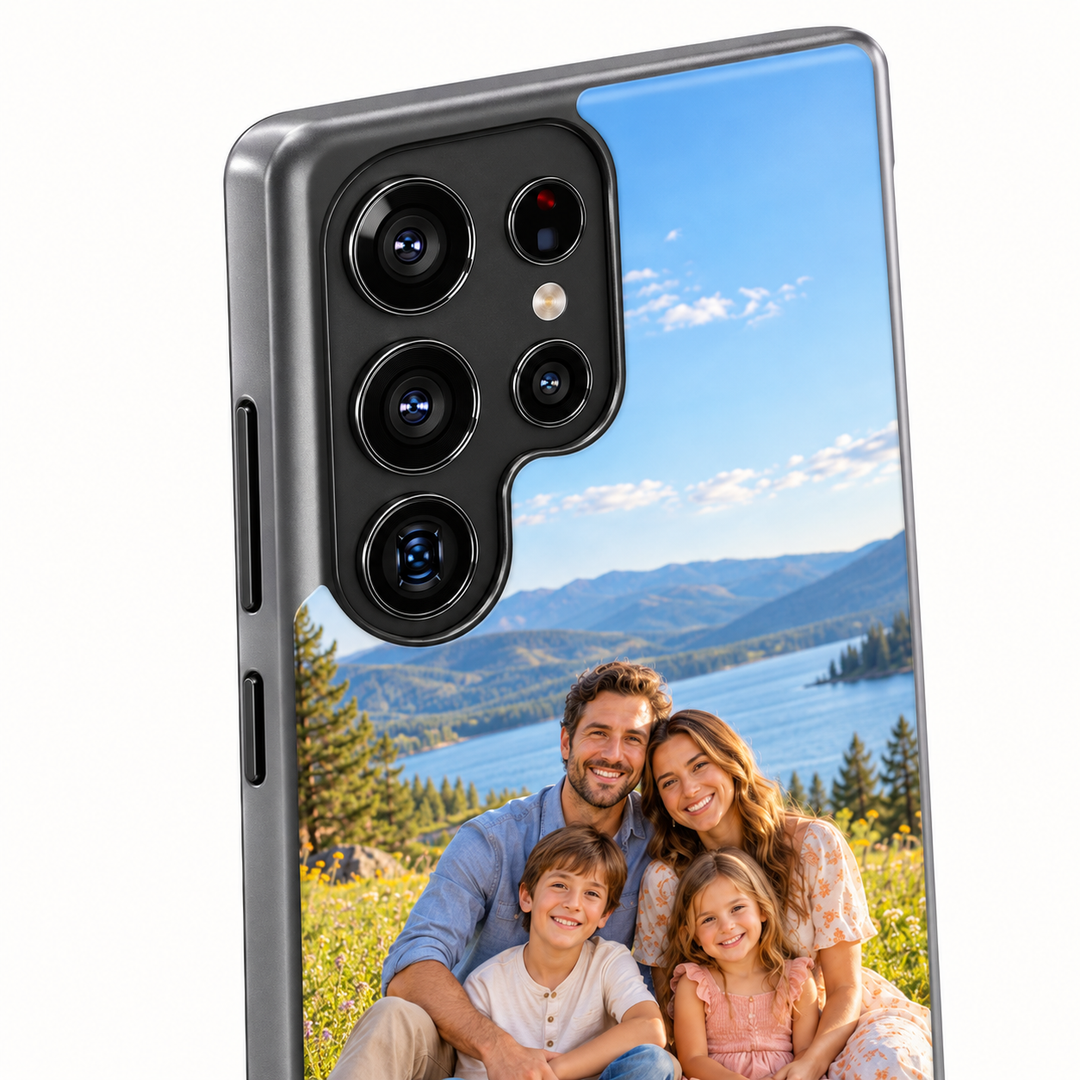 Custom Photo Case Galaxy Samsung Galaxy custom photo case — personalization example