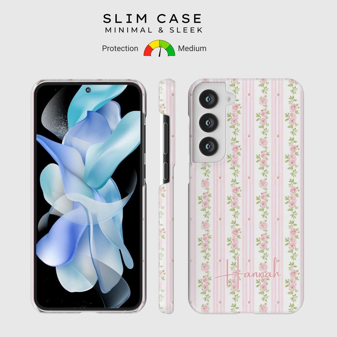 Samsung Galaxy Case Clear - Corazones de amor