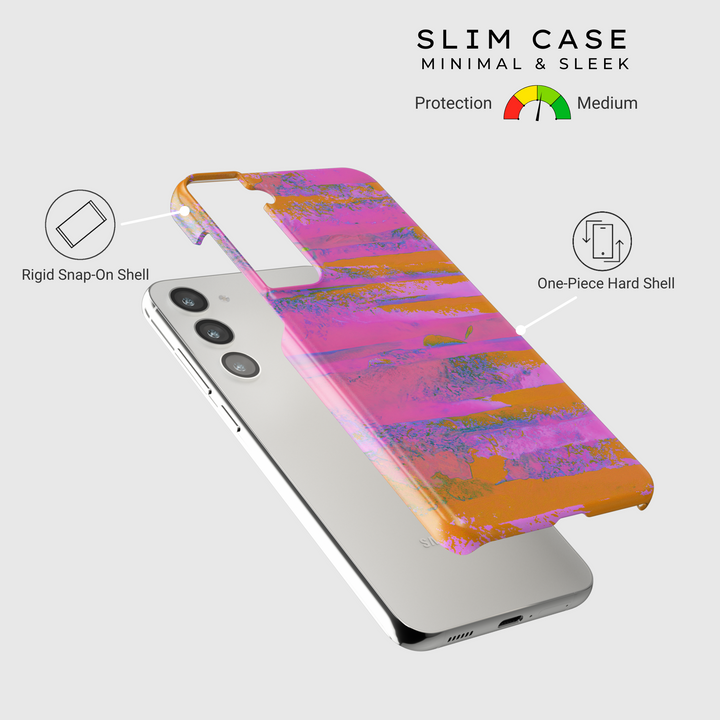 Samsung Galaxy Case Clear - Corazones de amor