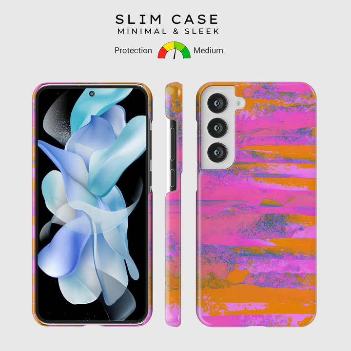 Samsung Galaxy Case Clear - Corazones de amor