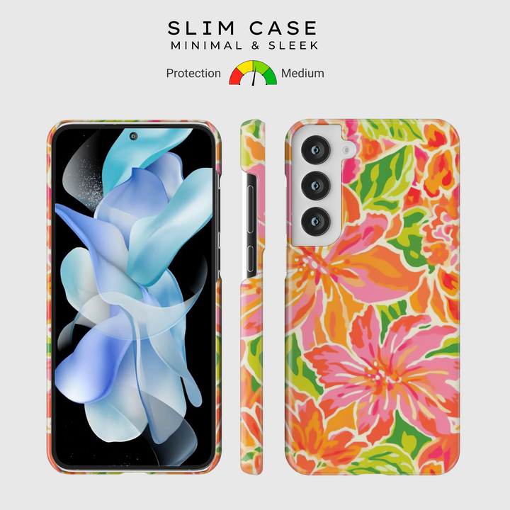 Samsung Galaxy Case Clear - Corazones de amor