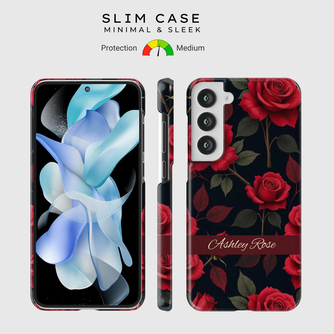 Samsung Galaxy Case Clear - Corazones de amor