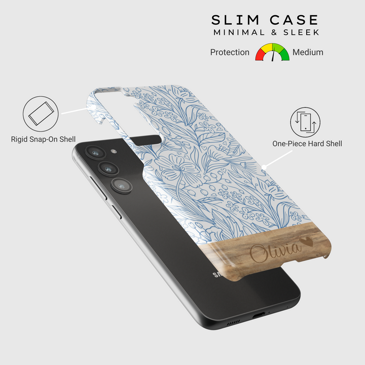 Samsung Galaxy Case Clear - Corazones de amor