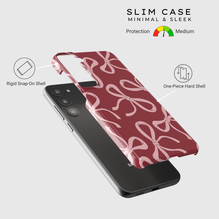 Samsung Galaxy Case Clear - Corazones de amor