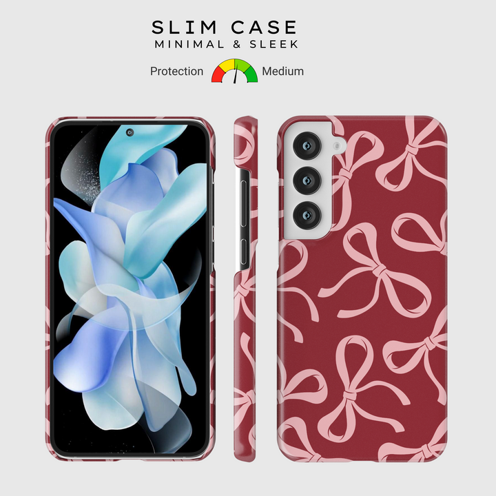 Samsung Galaxy Case Clear - Corazones de amor