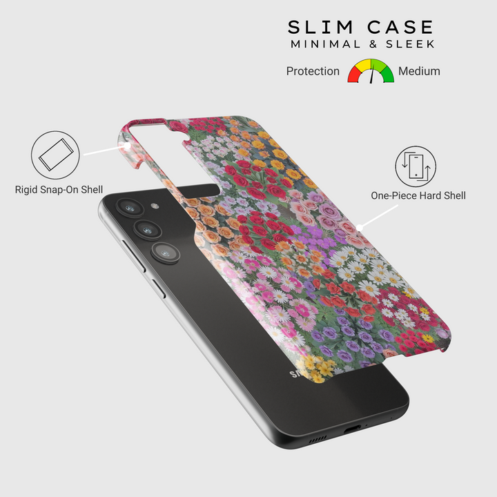 Samsung Galaxy Case Clear - Corazones de amor