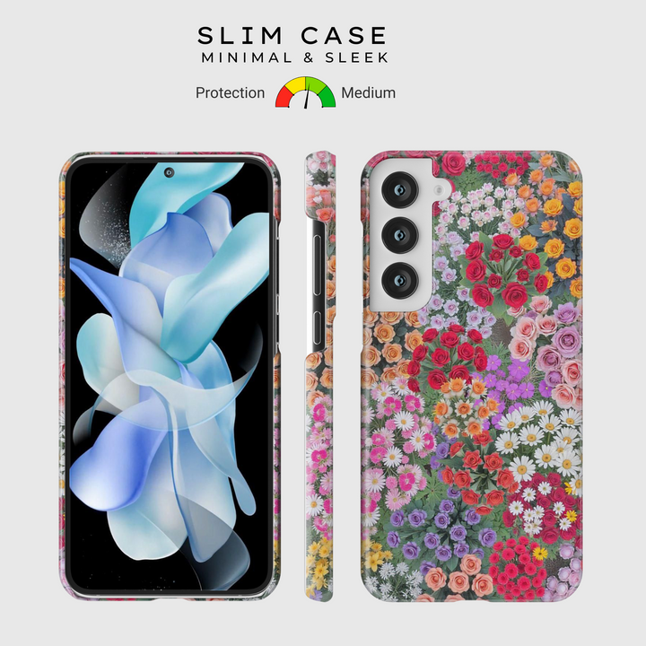 Samsung Galaxy Case Clear - Corazones de amor