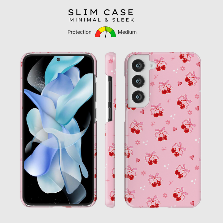 Samsung Galaxy Case Clear - Corazones de amor