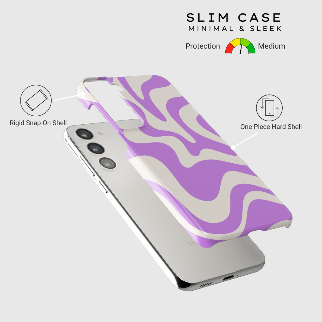 Samsung Galaxy Case Clear - Corazones de amor