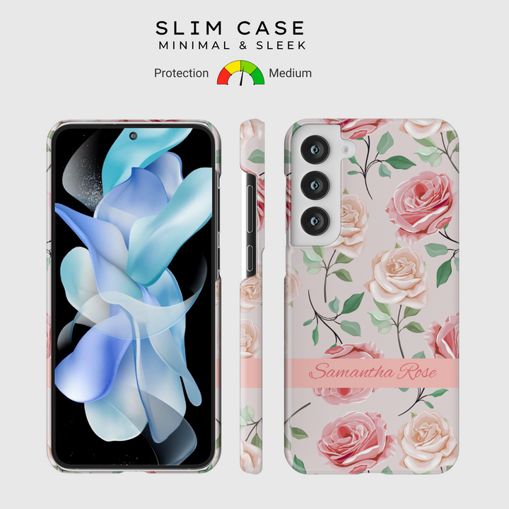 Samsung Galaxy Case Clear - Corazones de amor