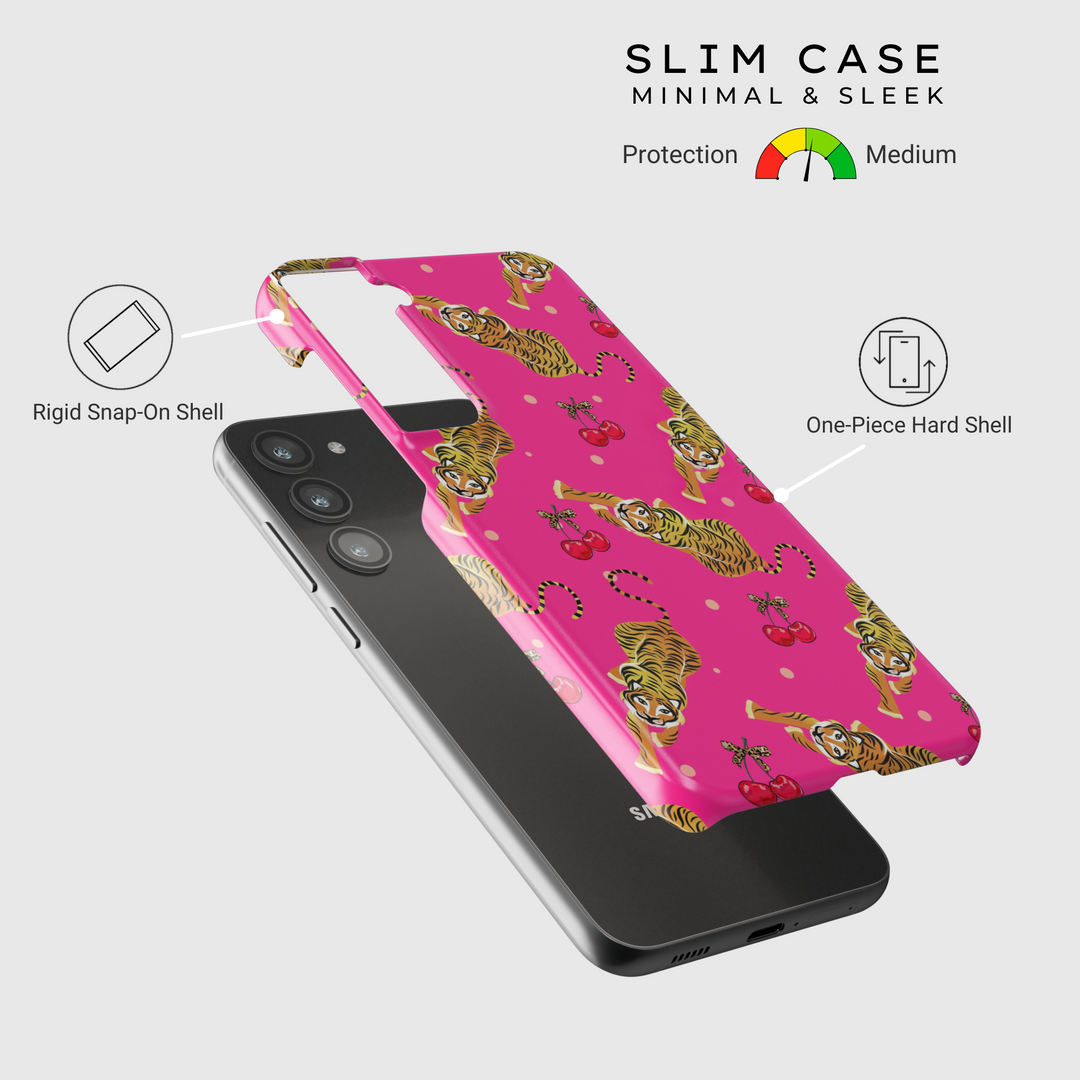 Samsung Galaxy Case Clear - Corazones de amor