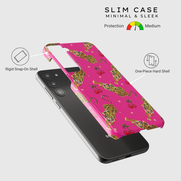 Samsung Galaxy Case Clear - Corazones de amor