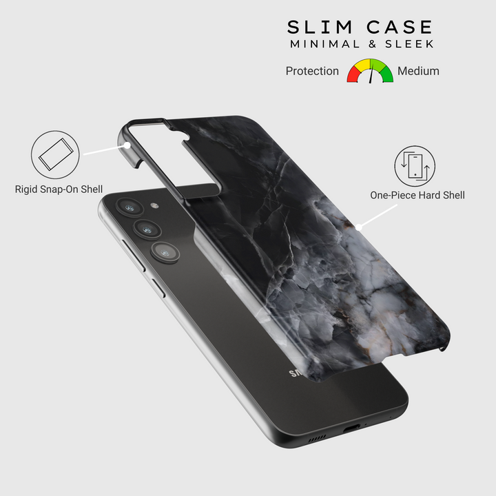 Samsung Galaxy Case Clear - Corazones de amor