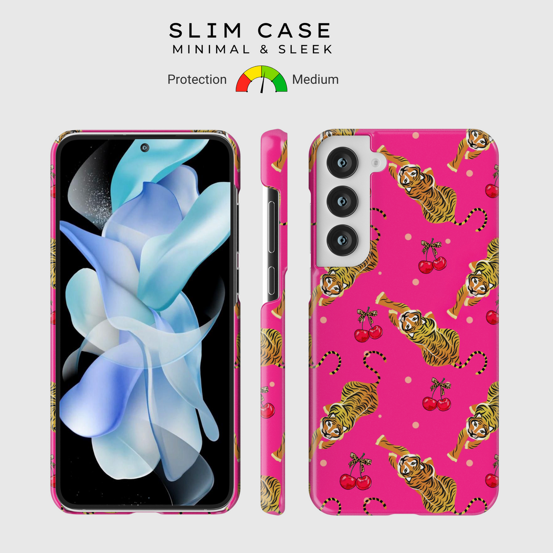 Samsung Galaxy Case Clear - Corazones de amor
