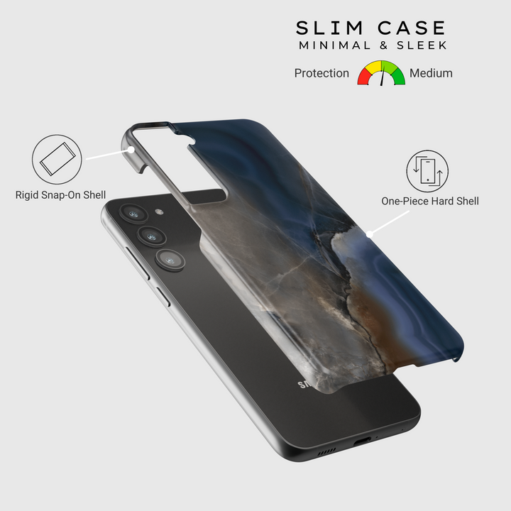 Samsung Galaxy Case Clear - Corazones de amor