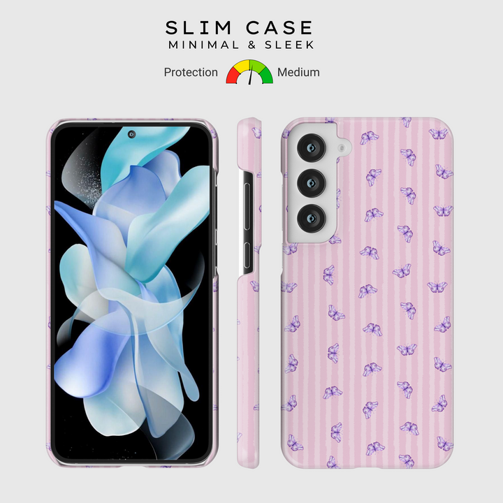 Samsung Galaxy Case Clear - Corazones de amor
