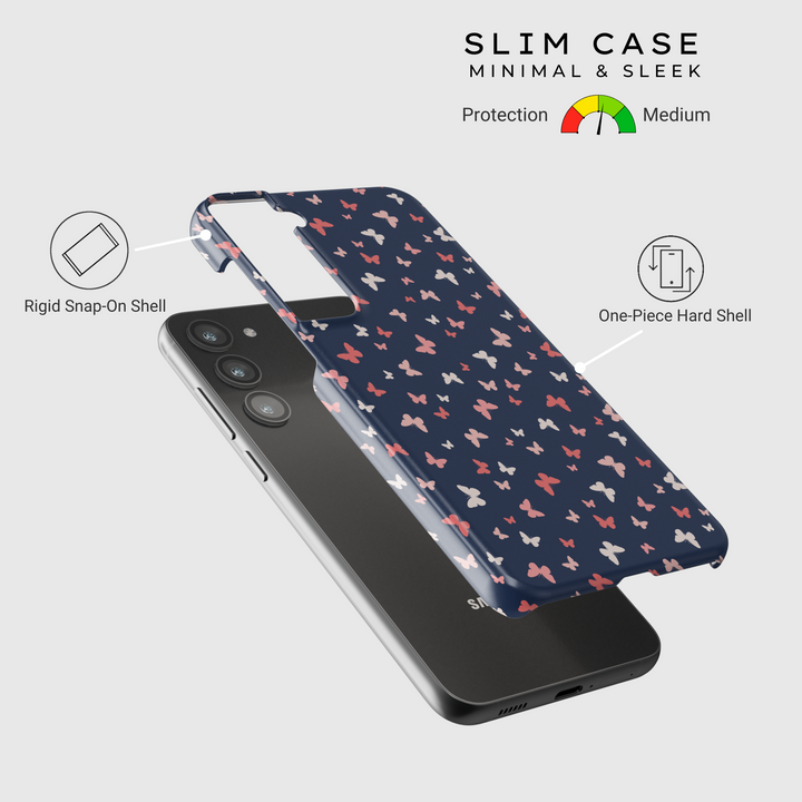 Samsung Galaxy Case Clear - Corazones de amor