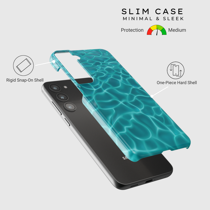 Samsung Galaxy Case Clear - Corazones de amor