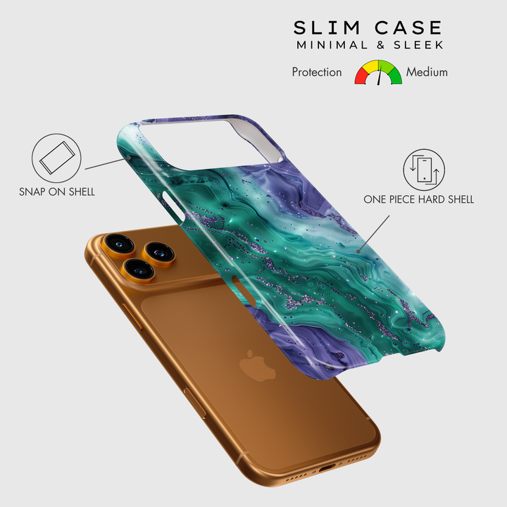 Funda iPhone Clear Glitter - Stardust 