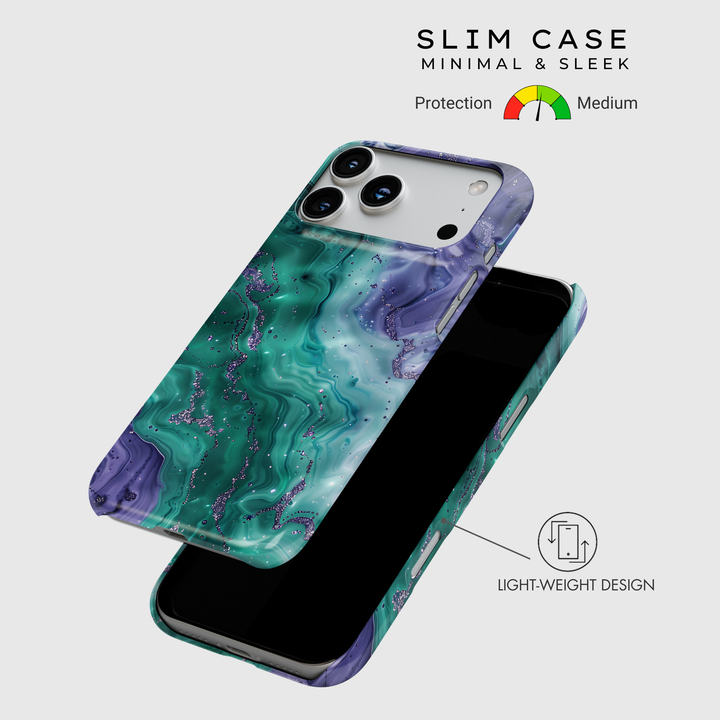 Funda iPhone Clear Glitter - Stardust 