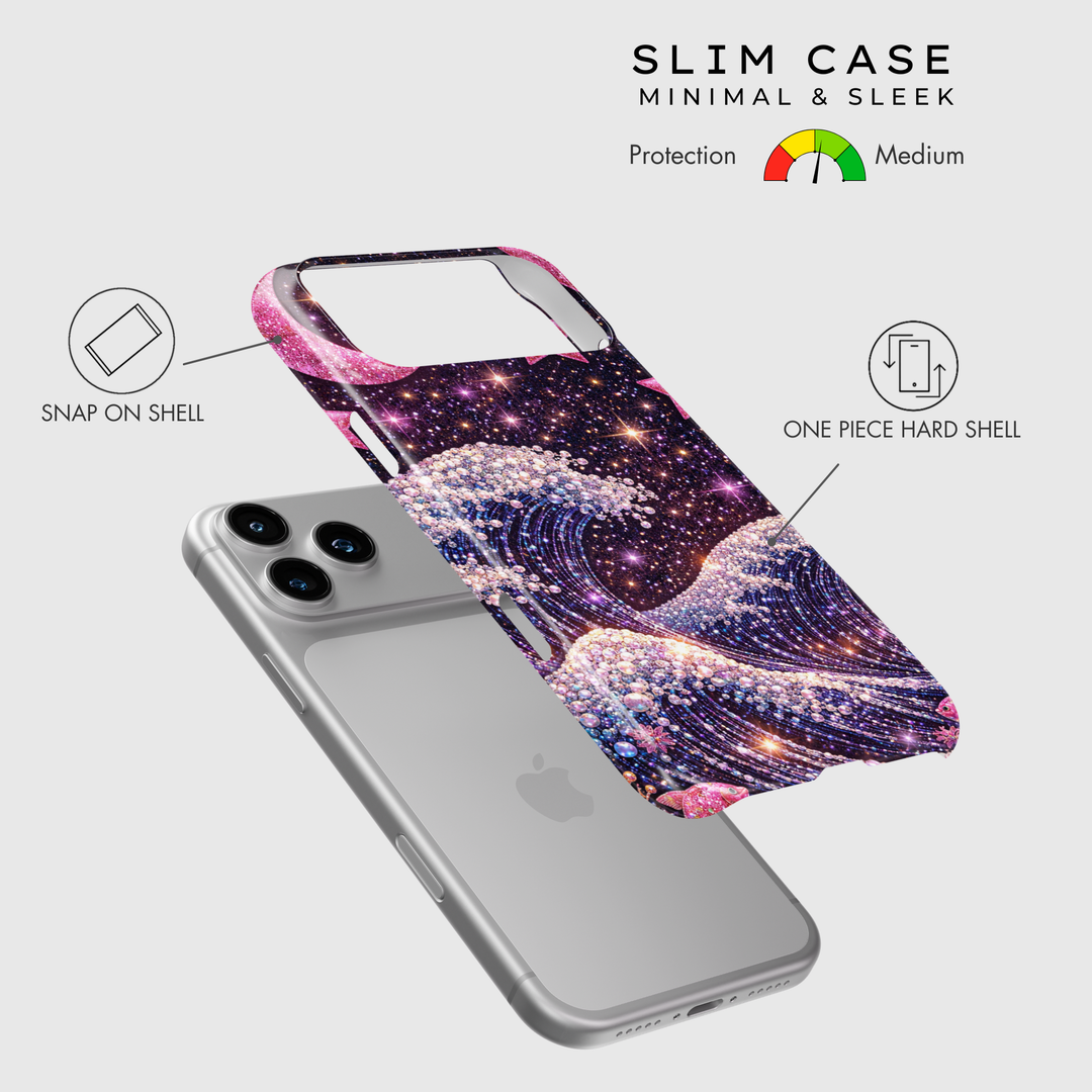 Funda iPhone Clear Glitter - Stardust 