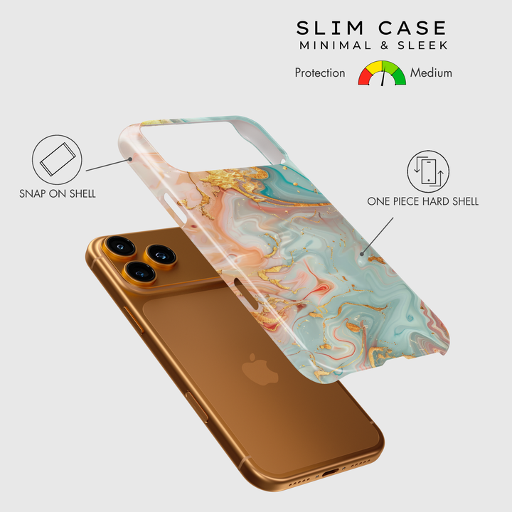 Funda iPhone Clear Glitter - Stardust 