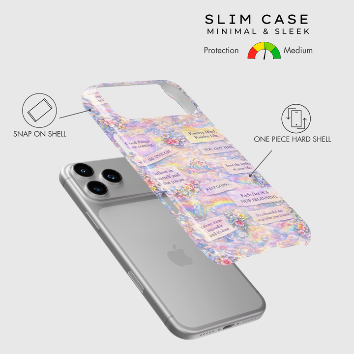 Funda iPhone Clear Glitter - Stardust 