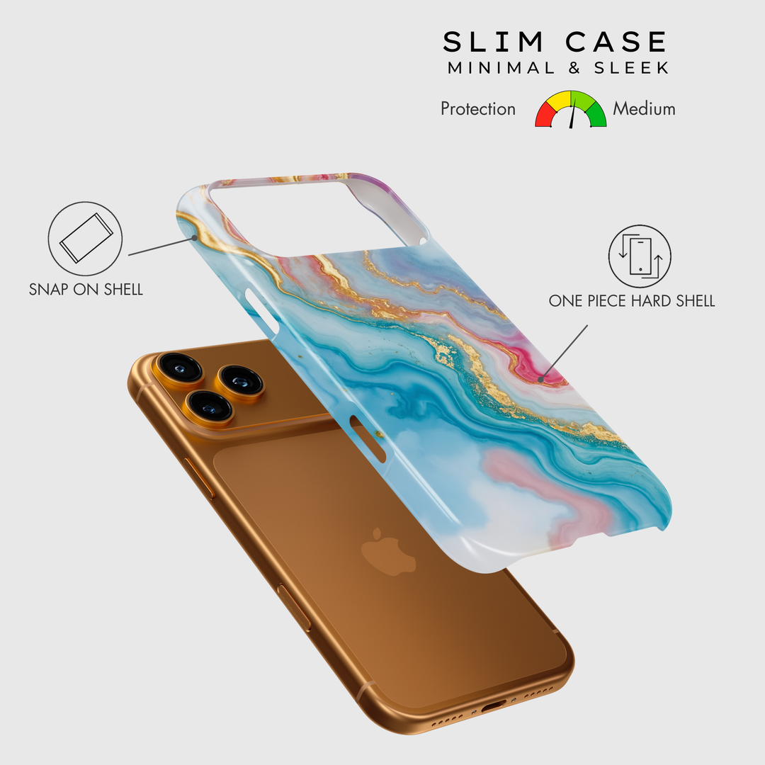 Funda iPhone Clear Glitter - Stardust 