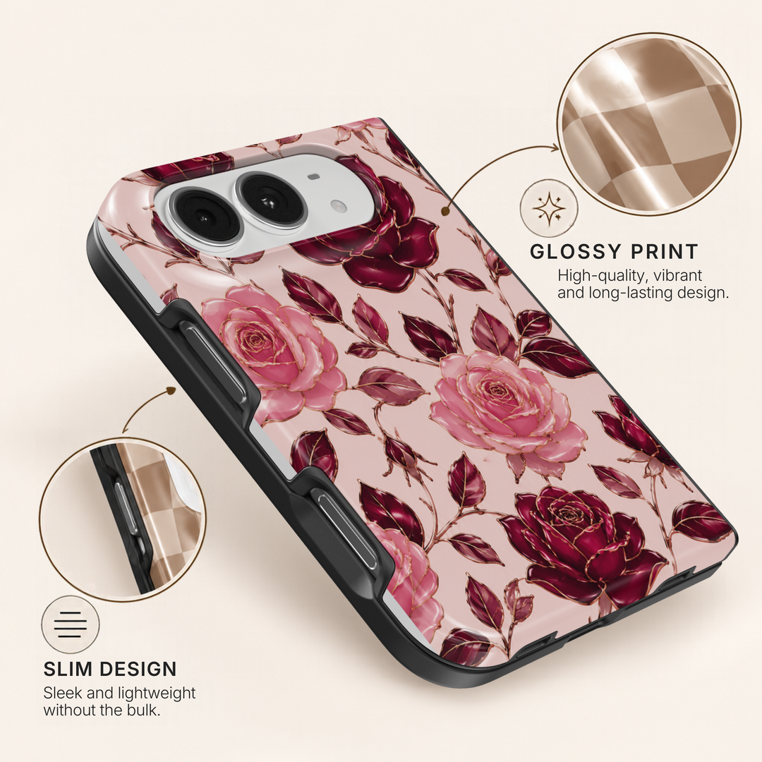 Blushing Romance – iPhone Duo Case