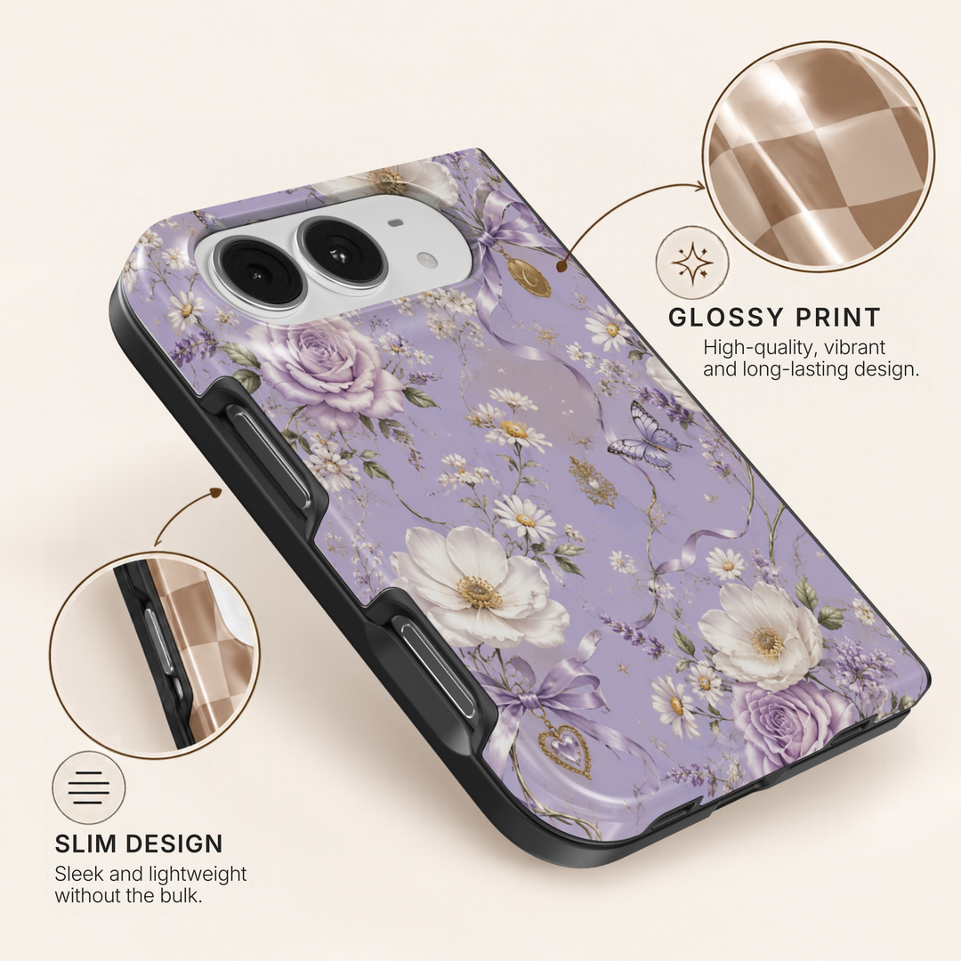 Lavender Daydream – iPhone Duo Case