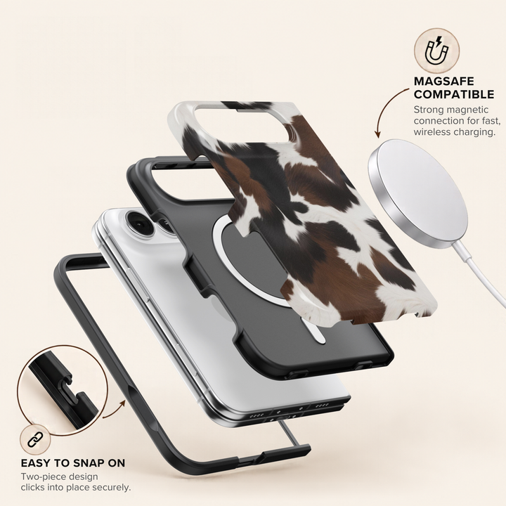Western Cowhide – iPhone Duo Case