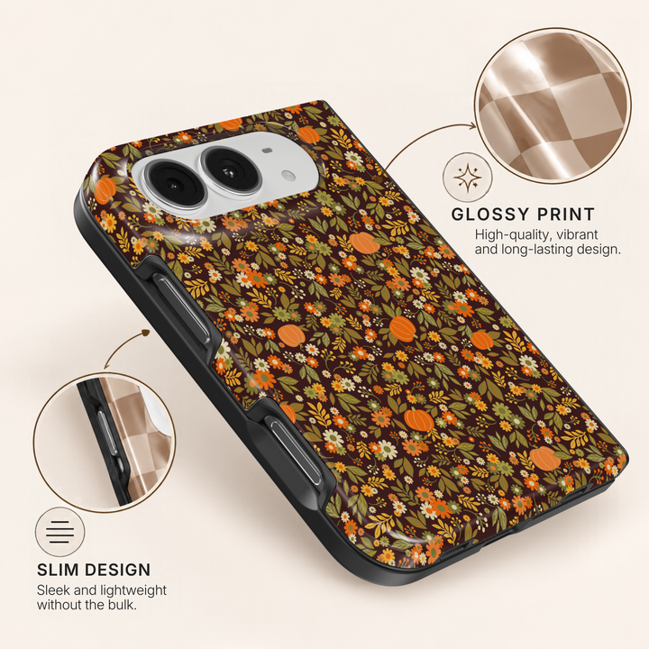 Pumpkin Meadow – iPhone Duo Case