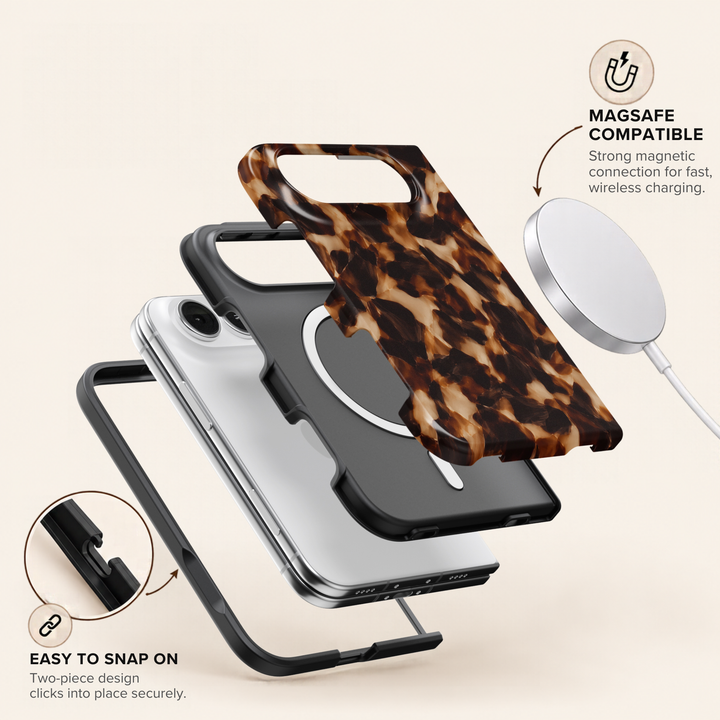 Amber Tortoise – iPhone Duo Case